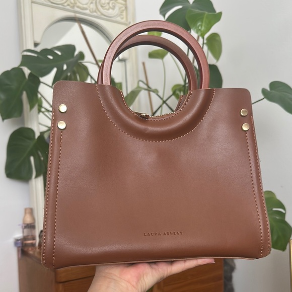 Laura Ashley Brown Handbag - Picture 2 of 7